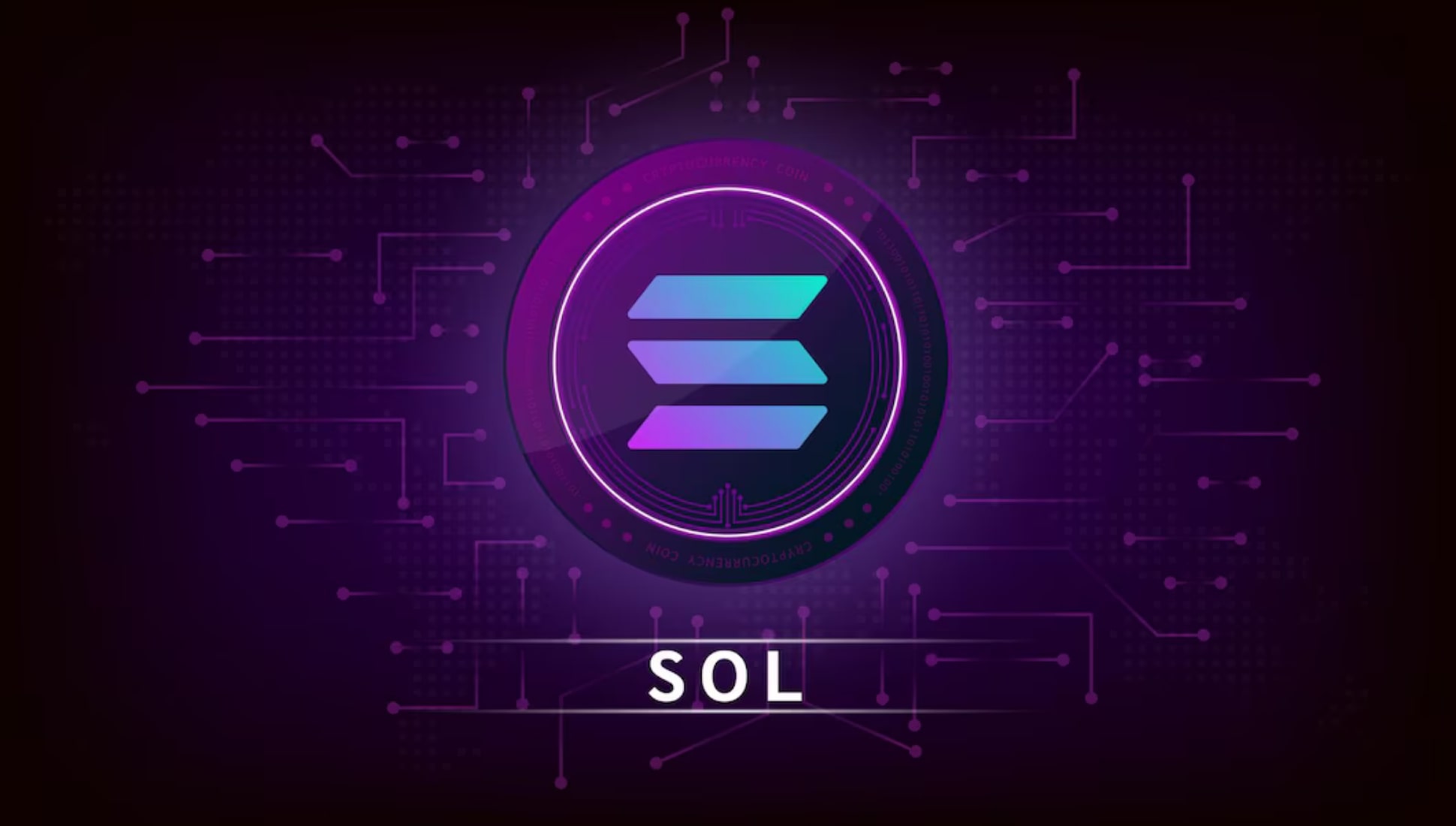 Solana blockchain logo