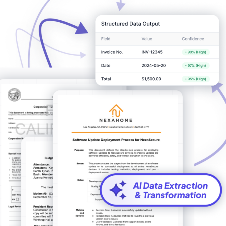 AI Data Extraction & Transformation