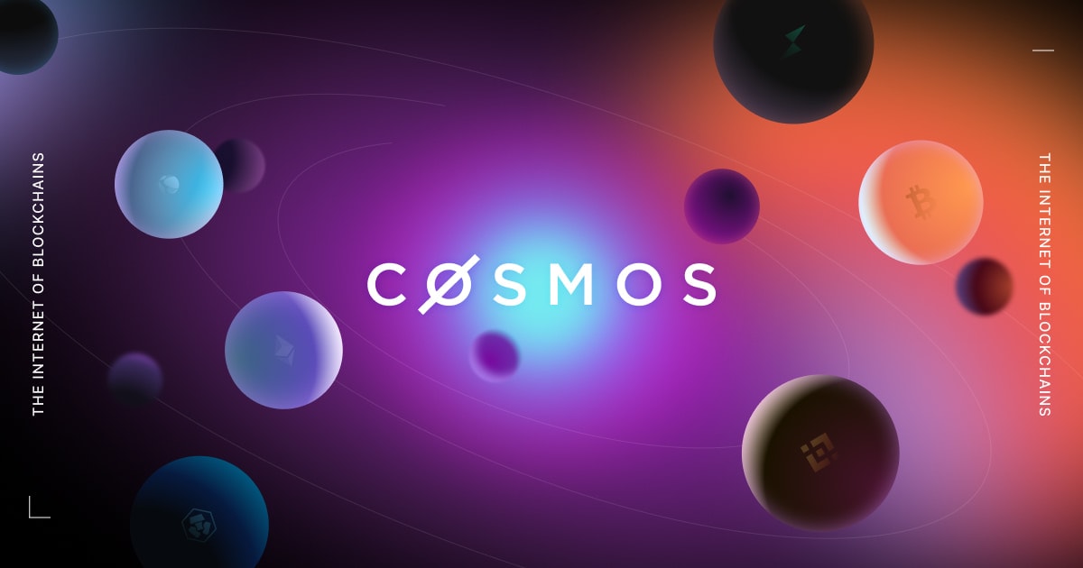 Cosmos blockchain logo